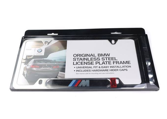 License Plate Frame (Polished) (Stainless Steel) (M)